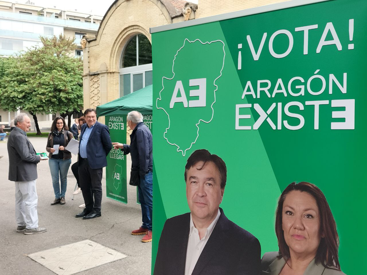 Presentación programa electoral Aragón Existe en Huesca